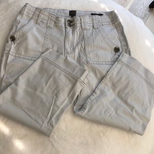 Jag Jean Classic Fit Cropped Safari Pants 12P (T-E2)